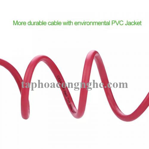 Ugreen 11215 10M màu Đỏ Cáp mạng LAN cat6 UTP NW101 30011215